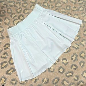 Super RARE Lululemon Tennis Time Skirt Almost Blue I Size 6